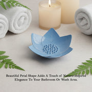 Supermom 3-piece Lotus Blossom Design Soap Holder Set thumbnail 5