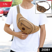 Stylish Canvas Waist Bag For Men  Women (1 Pc) thumbnail 7