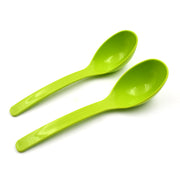 5724 Plastic Spoon Kitchen Multipurpose Serving Ladle For Frying Serving Turner Curry Ladle Serving Rice Spoon Used While Eating And Serving Food Stuffs Etc (2 Pcs Set  10 Inch ) thumbnail 3
