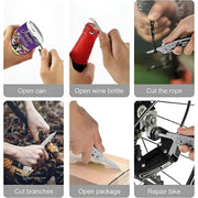 Stainless Steel 8-in-1 Multipurpose Pocket Tool Kit thumbnail 4