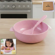 Premium Kids Feeding Bowl With Spoon (1 Set 240ml) thumbnail 1
