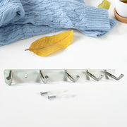 Stainless Steel Wall Mounted Coat 5 Hook Rack (26x3  1 Pc) thumbnail 1