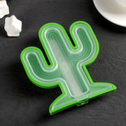 7172 Cactus Shape Mold Durable Cactus Shape Ice Cream Mould Silicone Popsicle Mold Ice Pop Diy Kitchen Tool Ice Molds thumbnail 1