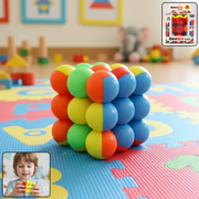 Speed Ball Cube Toy  Colorful Puzzle Cube thumbnail 6
