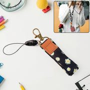 Floral Print Neck Lanyard Strap With Clip Hook  Mobile String (1 Pc) thumbnail 5