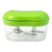 Manual Hand Push Garlic Cutter  Vegetable Chopper (1 Pc) thumbnail 3