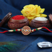 Elegant Circular Designer Rakhi thumbnail 2