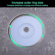 Creative 2-in-1 Blue Silicone Sewer Sink Sealer Cover Drainer (Multicolour  1 Pc) thumbnail 5