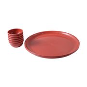 Multipurpose Serving Plate And Bowl Set 3 Plate 6 Bowl (Mix Color) thumbnail 3
