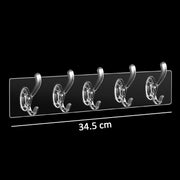 4992 Adhesive Transparent Heavy Duty Wall Hook thumbnail 4