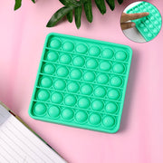 Premium Square Shape Silicone Pop It Fidget Toy (1 Pc) thumbnail 2