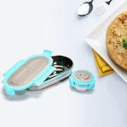 8141 Ganesh Stainless Steel Lunch Box  Small Container ( Set Of 2 Pcs ) thumbnail 3