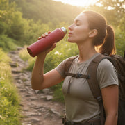 Red Alpha Pro Classic Stainless Steel Water Bottle 1000 Ml Red Color thumbnail 2
