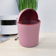 Apex Mini Tabletop Dustbin (1 Pc  1200 Ml  Mix Color) thumbnail 2