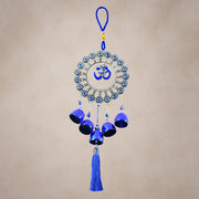 Decorative Om Evil Eye Wind Chime Wall Hanging (1 Pc) thumbnail 3