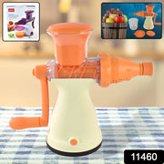 Apex Manual Carrot And Fruit Juicer  Heavy-duty (1 Pc With Glass) thumbnail 5
