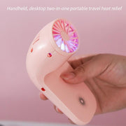 4814 Portable Mobile Phone Holder Fan  Personal Fan Multi- Function Fan Handheld Charging Fan (Battery Not Include) thumbnail 5