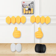 Self Adhesive Hooks For Cable Clips Desktop Cable Organizer (6 Pcs Set  Mix Design) thumbnail 1