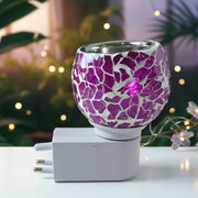 Premium Plug-in Mosaic Glass Aroma Diffuser  Night Lamp (1 Pc) thumbnail 1