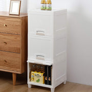 Multipurpose Storage Cabinet Storage Solutions Plastic Drawers  Multi Layer Wardrobe Storage Drawers  Foldable Multipurpose Drawer Units For Kitchen Bathroom Bedroom Cloth (3layer) thumbnail 2