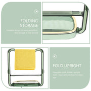 2-in-1 Self-adhesive Towel Hanger  Soap Holder Stand (1 Pc) thumbnail 5