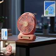 Portable Usb Rechargeable Desk Fan (1 Pc) thumbnail 1