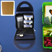 2201 Compact Stainless Steel Airtight Lunch Box Set - 4 Pcs (3 Leakproof Containers And 1 Bottle) thumbnail 3