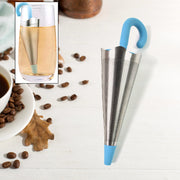 Reusable Cute Umbrella Tea Strainer Without Tray  Stand (1 Pc  Mix Color) thumbnail 1