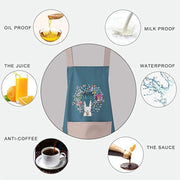 Multipurpose Kitchen Cooking Apron With Front Pocket (1 Pc) thumbnail 5
