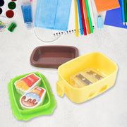 Plastic Burger Shape Small Size Double Hole Sharpener With Eraser (1 Set) thumbnail 2
