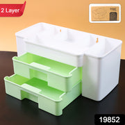 2-layer Desktop Storage Organizer - (1 Pc) thumbnail 6