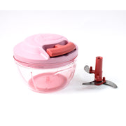 Apex Power-x Triple Stainless Steel Blades And Hand-pull Vegetable Chopper (500ml) thumbnail 3