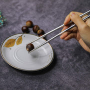 Premium Stainless Steel Reusable Chopsticks (2 Pc) thumbnail 2