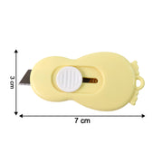 Compact Mini Safety Cutter With Retractable Blade - (1 Pc) thumbnail 3