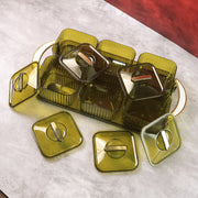 Liger Multipurpose Transparent Spice Jar Set With Tray And Lids 400ml Approx (6 Pc) thumbnail 2