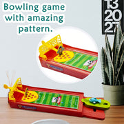17863 Mini Table Top Finger Football Game For Kids-desktop Game For Kids  Adults Fun Indoor Finger Bowling Game For Boys  Girls Family Board Game thumbnail 2