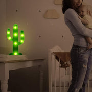 Led Cactus Light Led Desk Lamp Led Table Lamp (1 Pc  Battery Not Included) thumbnail 5