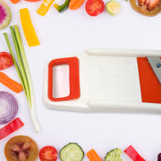 Plastic 6 In 1 Vegetables Slicer Cutter And Fruit Dicer Grater (1 Set) thumbnail 4