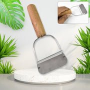 Wooden Handle Metal Vegetable Cutter Peeler Slicer (1 Pc) thumbnail 1