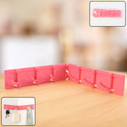Foldable Rotating Wall-mounted Multipurpose 6 Hook Rack (1 Pc) thumbnail 1