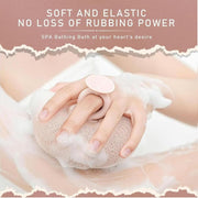 Premium Soft Exfoliating Round Bath Scrubber (1 Pc) thumbnail 1