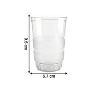 Transparent Janta Drinking Glass Set (300ml 6 Pc Set) thumbnail 4