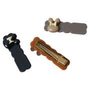 Cute Character Bow Decorative Hair Clip Set (3 Pc) thumbnail 3
