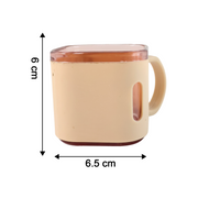 Premium Square Shape Tea Cup Set  6-piece (150 Ml) thumbnail 2