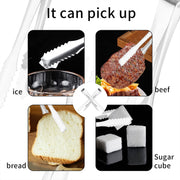 Stainless Steel Tong For Lifting Ice Cubes Sugar Cubes  Serving Tongs (13 Cm  1 Pc) thumbnail 5