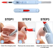 6462 7 In 1 Electronic Cleaner Kit Cleaning Kit For Monitor Keyboard Airpods Screen Dust Brush Including Soft Sweep Swipe Airpod Cleaner Pen Key Puller And Spray Bottle thumbnail 3