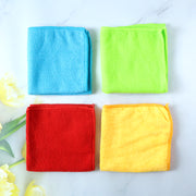 Microfiber Cleaning Cloths 4 Pc Set Multipurpose Cleaning Towel Napkin thumbnail 5