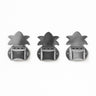 Wall-mount Metal Incense Stick Holders (3 Pc)