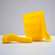 5105 Soup Bowl Spoon Set Plastic For Kitchen  Home Use thumbnail 3
