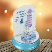Cute Cartoon Lovely Gift Night Light Multi-color Light Showpiece Valentines Day Gift Cute Anniversary Wedding Birthday Unique Gift Home Decoration Gift Battery Operated (3 Battery Included) thumbnail 2